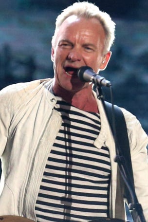 Sting: 'STOP the war'