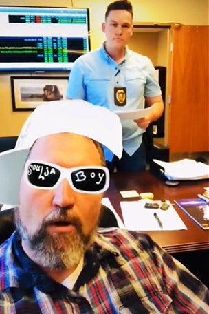 Police officers' HILARIOUS TikTok