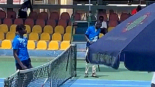 NO LOVE: Teen tennis player slaps opponent after losing match