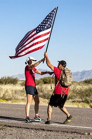 'Old Glory Relay' STARTS