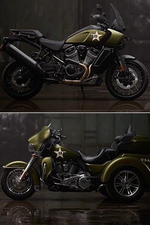 Harley's new MILITARY bikes