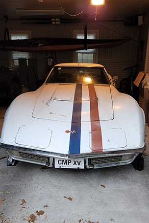 Apollo astronaut's CORVETTE uncovered