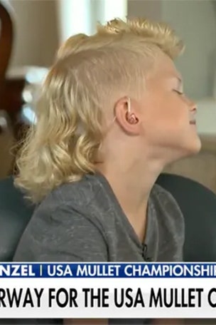 Boys compete for BEST MULLET