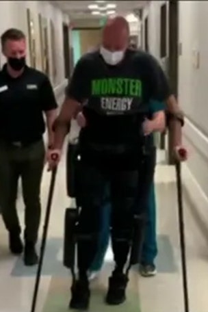 Army vet regains ability to WALK