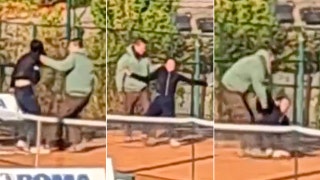 Tennis stars slam video of coach striking, kicking teen player