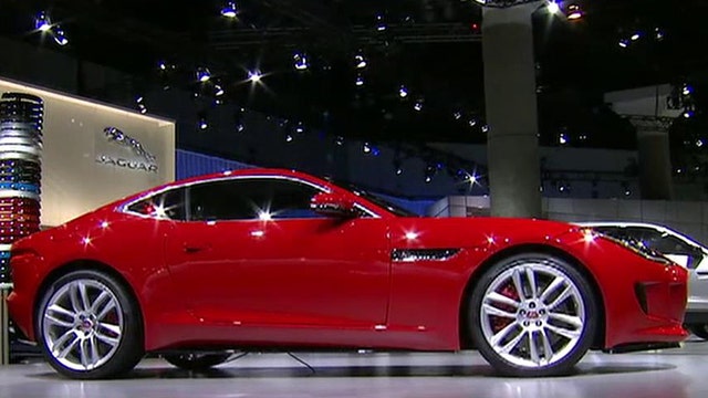 Jaguar F-Type Coup steals CES 