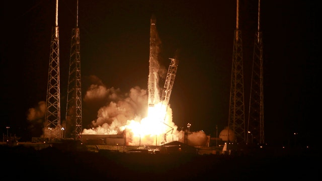 Was the Space-X rocket launch a success?