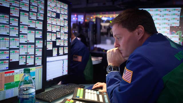 Stock plunge could signal a big correction