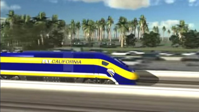 Government wasting $68B on a high-speed train in California?