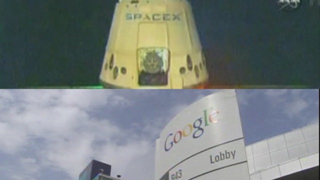 Google making billion dollar bet on space startup