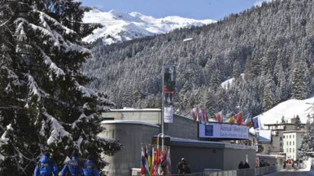 Davos readies for ECB news