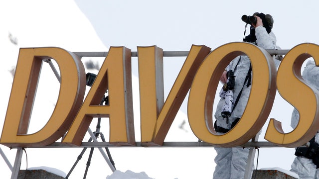 Gasparino reports Davos in not very ‘green’