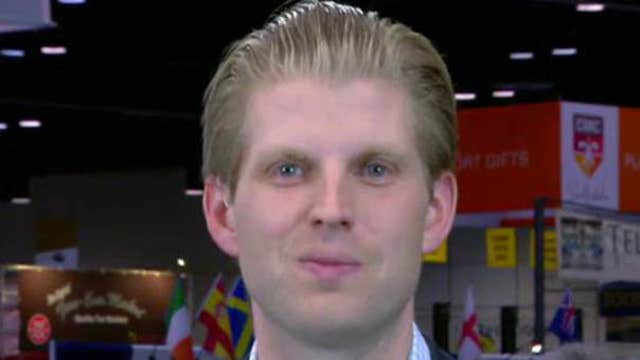 Eric Trump on the worldwide popularity of golf