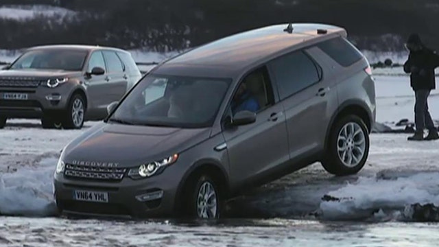 Land Rover’s icy test drive