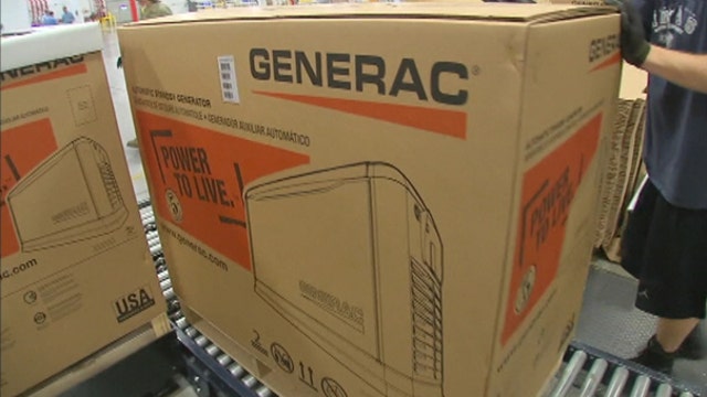 Generac shares get boost from blizzard in Northeast