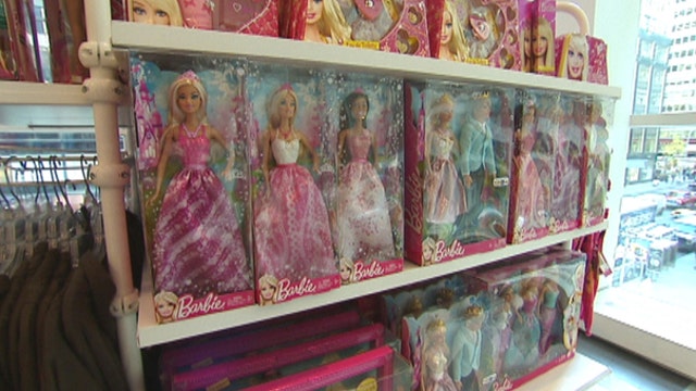 Mattel shares under pressure from weak holiday numbers