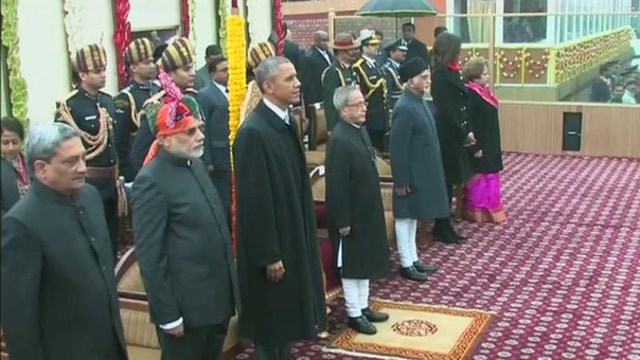 Obama discusses racism in U.S. in final India speech