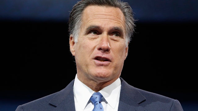 Mitt Romney announces he will not run for President in 2016