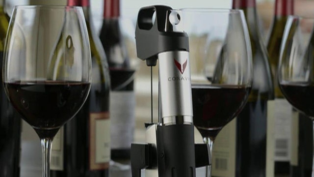 Device allows you to pour wine without uncorking  
