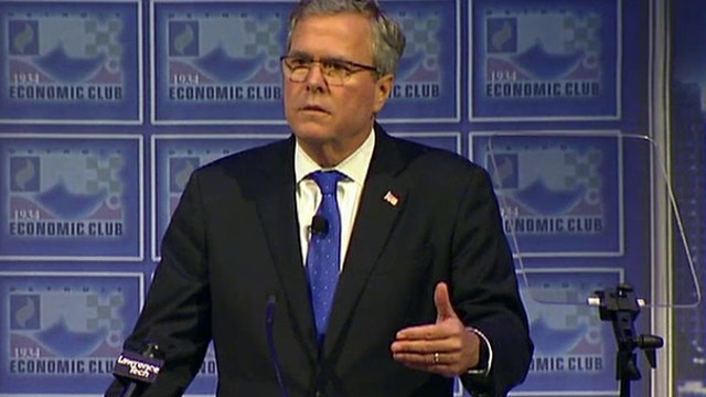 Jeb Bush claims best way to grow economy is to bring in more immigrants?