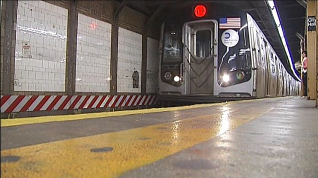 The findings of a swab test in the NYC subway system