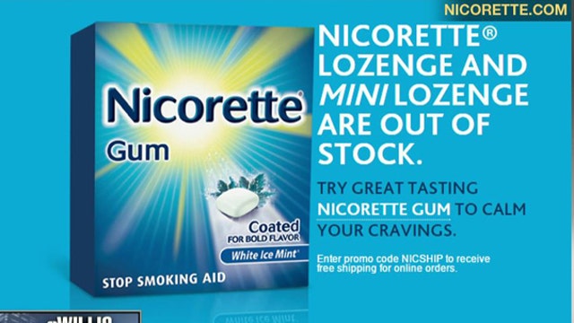 Nicorette shortage concerns many former smokers