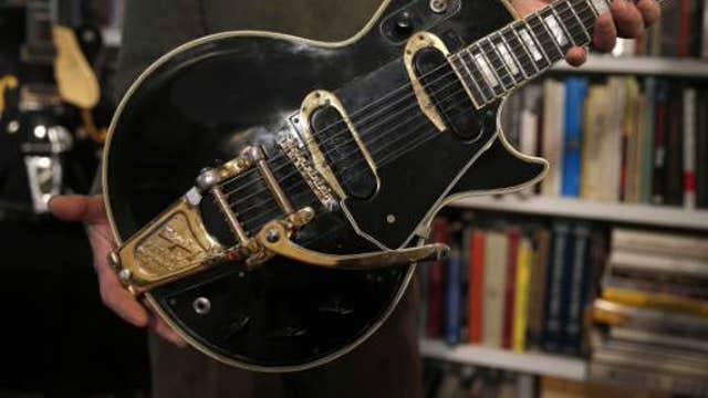 Les Paul’s 1954 ‘Black Beauty’ goes up for auction
