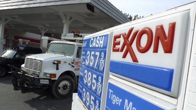 ExxonMobil shares weigh on the Dow