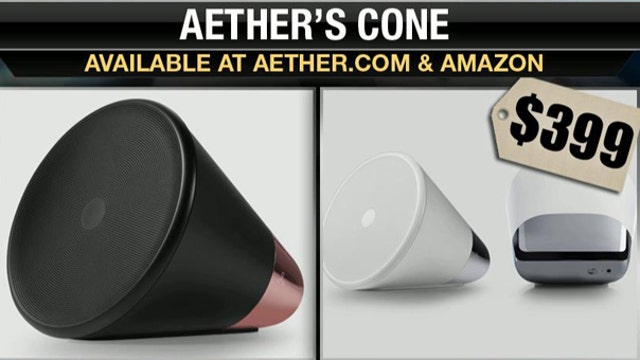 Aether Cone’s smart voice activated music player 