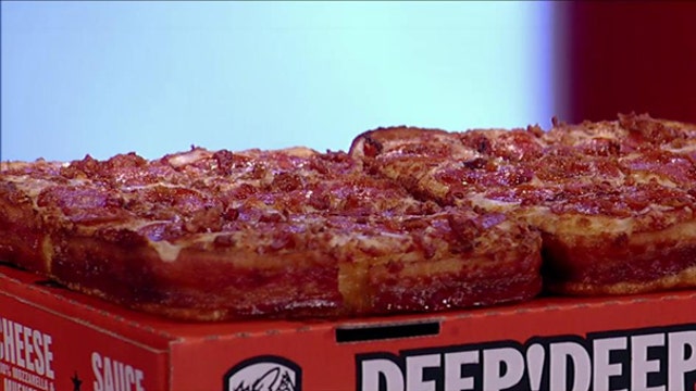 Little Caesars launches bacon-wrapped pizza