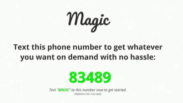 New ‘Magic’ service delivers anything you want