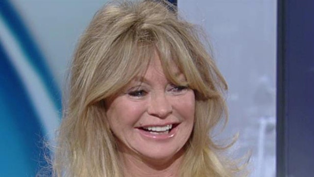 Goldie Hawn talks wage equality and improving children’s learning
