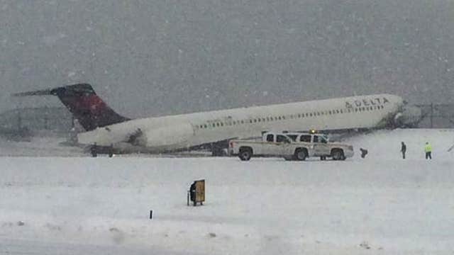 Weather conditions to blame for Delta accident at LaGuardia Airport?