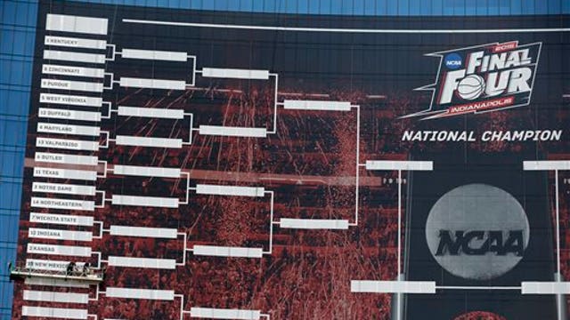What stocks have good odds during March madness?