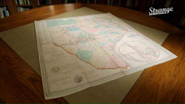 Historic Texas map: From childhood toy to life-changing asset