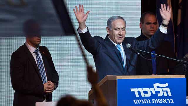 Netanyahu wins re-election 