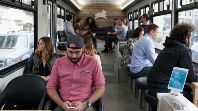 Leap brings high-tech bus rides to San Francisco