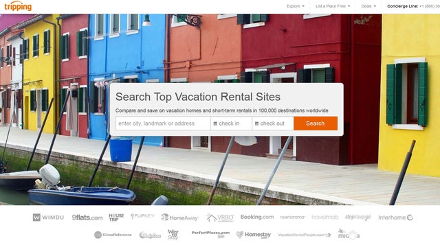 Mega search for vacation rentals 