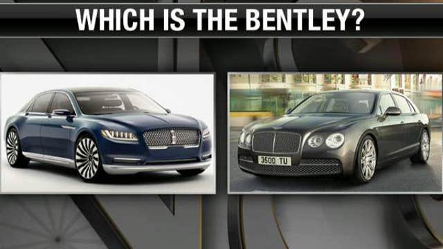 Bentley designer accusing Lincoln of copying design