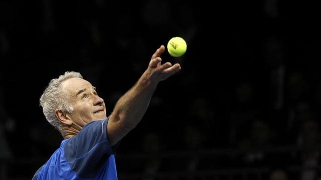 Pro Tennis Champions John McEnroe and Andy Roddick on the new technology replacing linespeople.