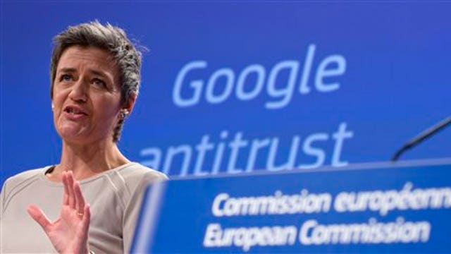 EU fights back against Google’s defense over antitrust charges