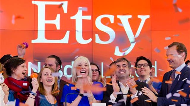 Etsy opens on the Nasdaq