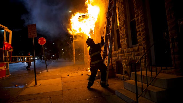 Media’s role in Baltimore riots 