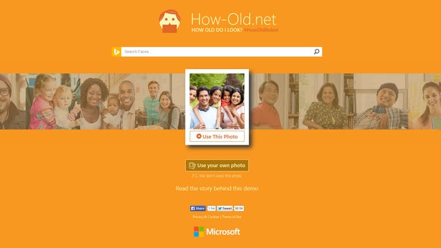 Microsoft creates app that guesses your age   