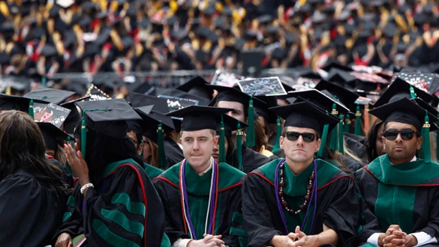 Purdue University president on student debt 