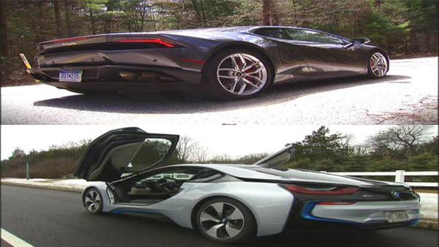 Supercar showdown: Lamborghini Huracan vs. BMW I8