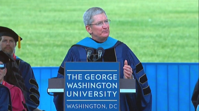 Tim Cook’s words of wisdom for GWU grads