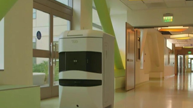 Robots specifically designed for hospital use
