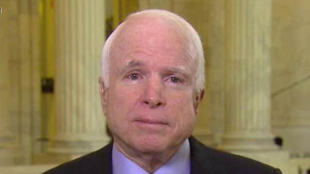 Sen. McCain: The world is on fire