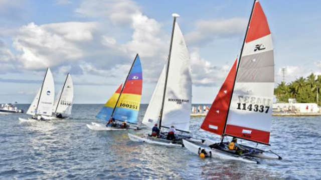 Sailboat racing making a comeback
